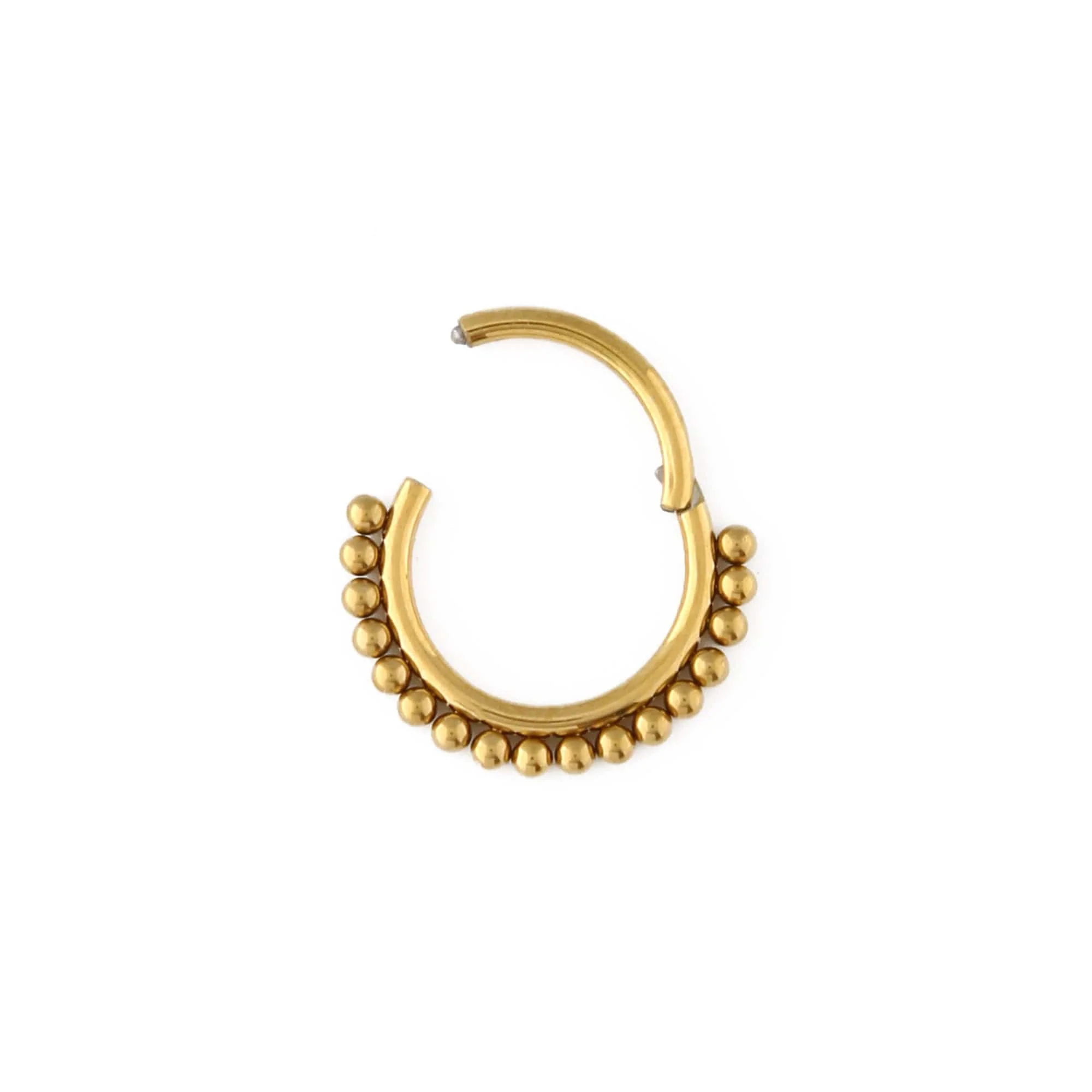 Beaded Clicker Hoop 8mm - Image 3