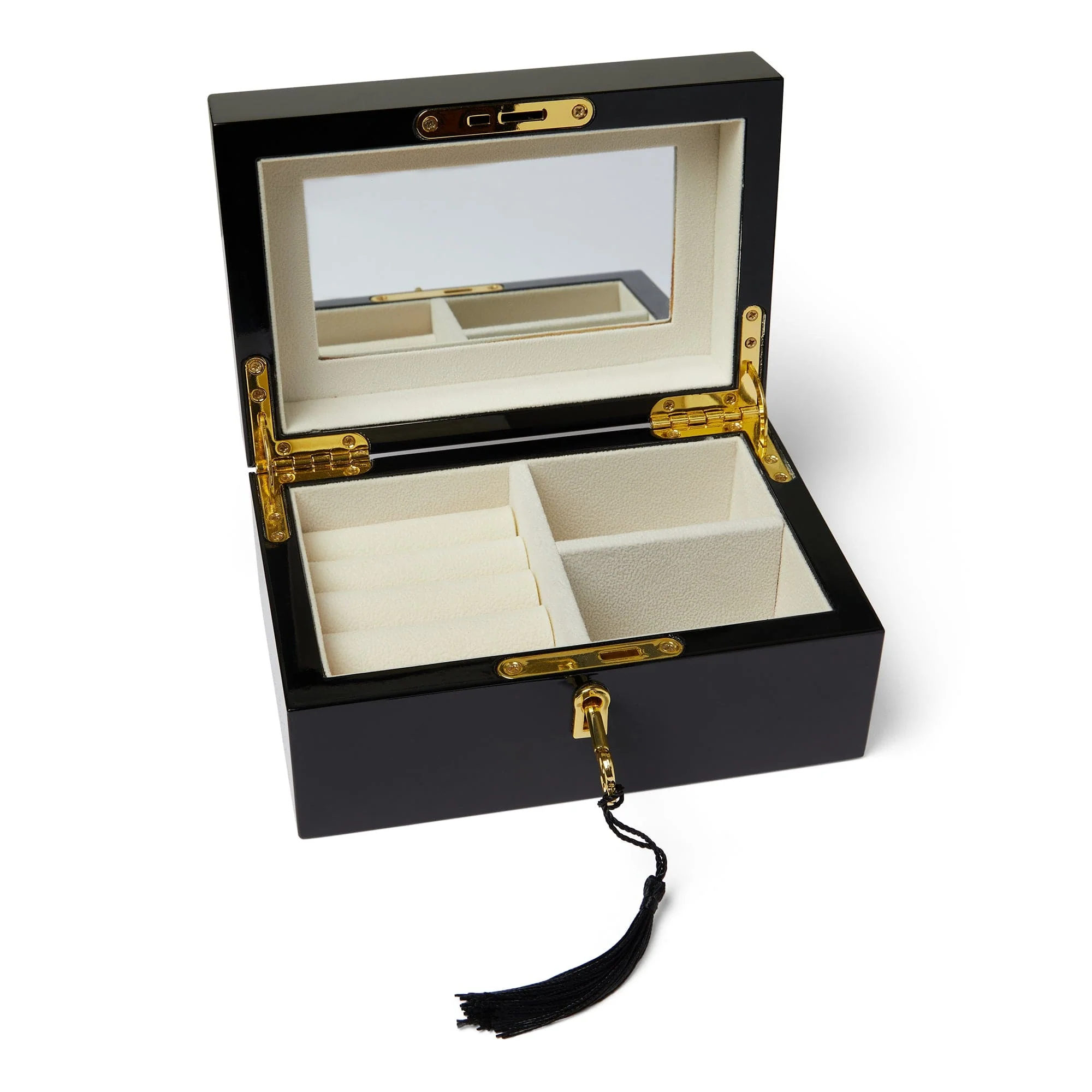 Black Lacquered Jewellery Box - Image 3