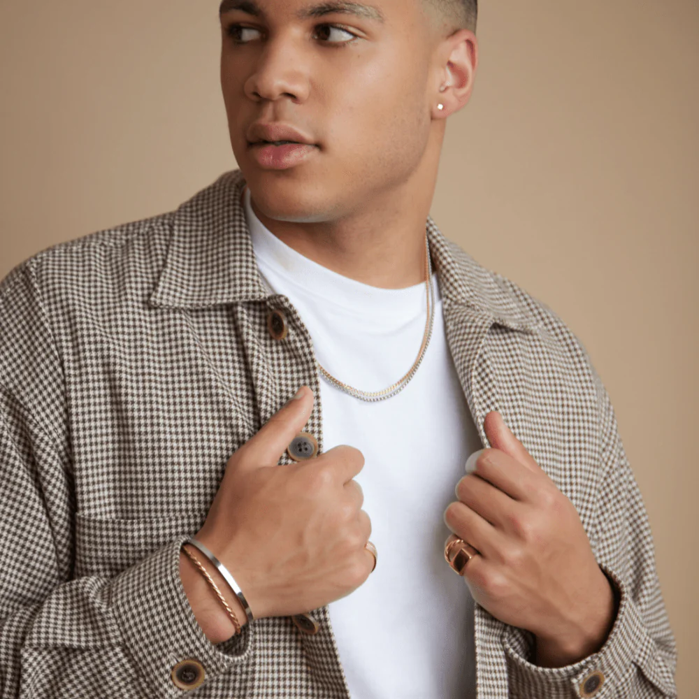 Chunky Signet Ring - Gold - Image 4