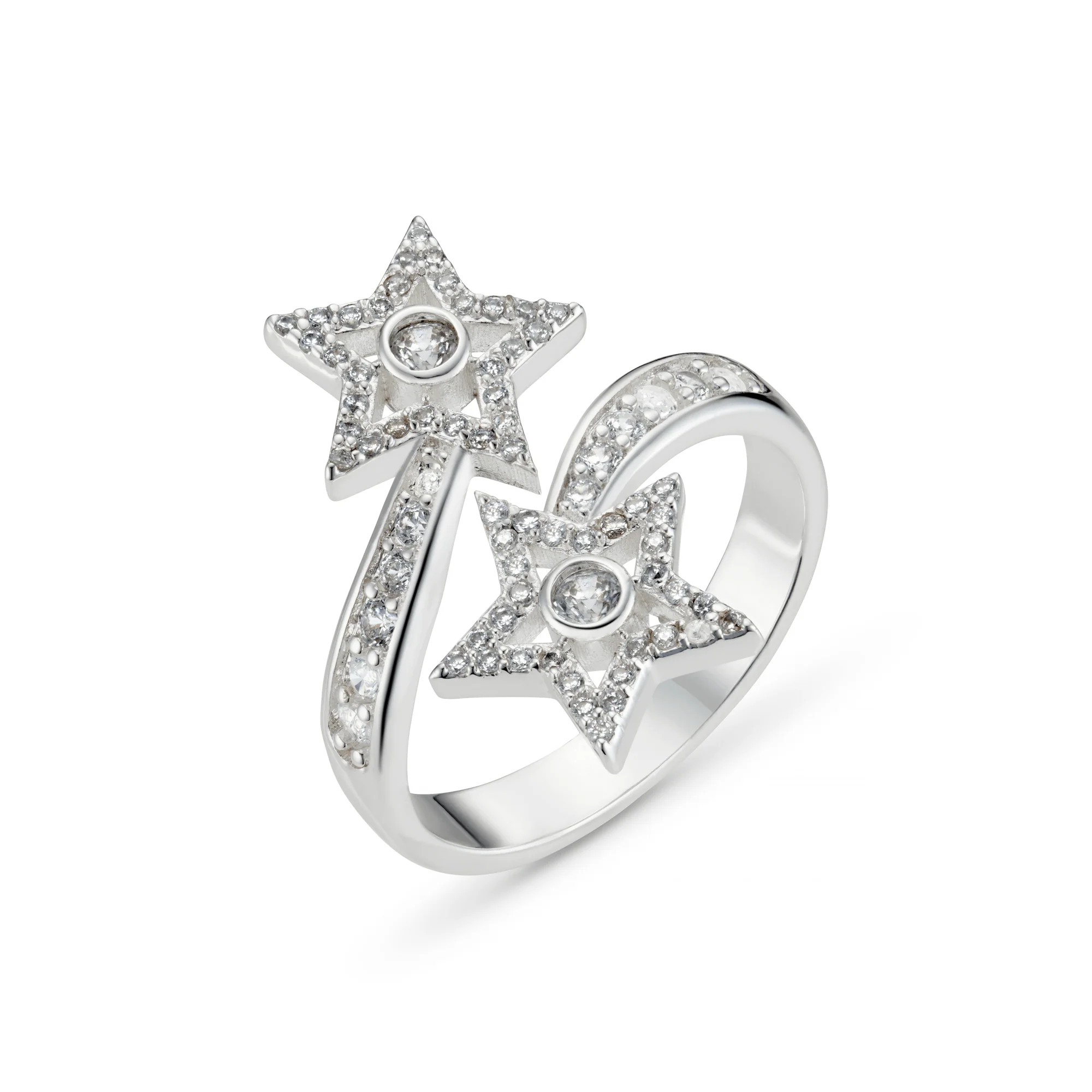Crystal Shooting Star Ring