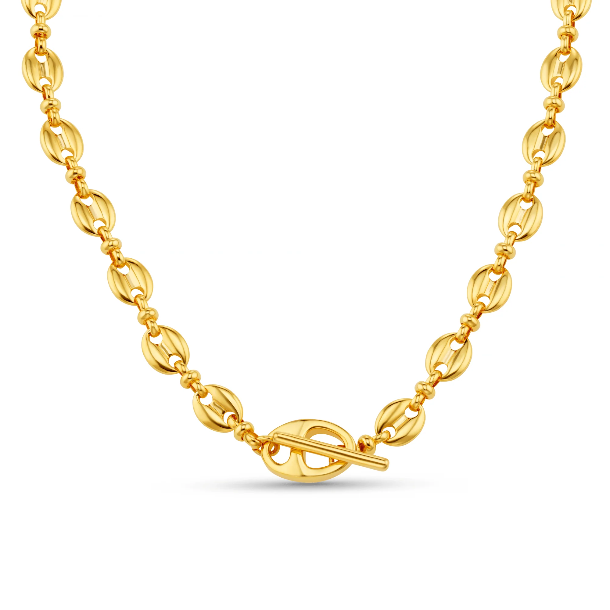Mariner Chain T-Bar Necklace