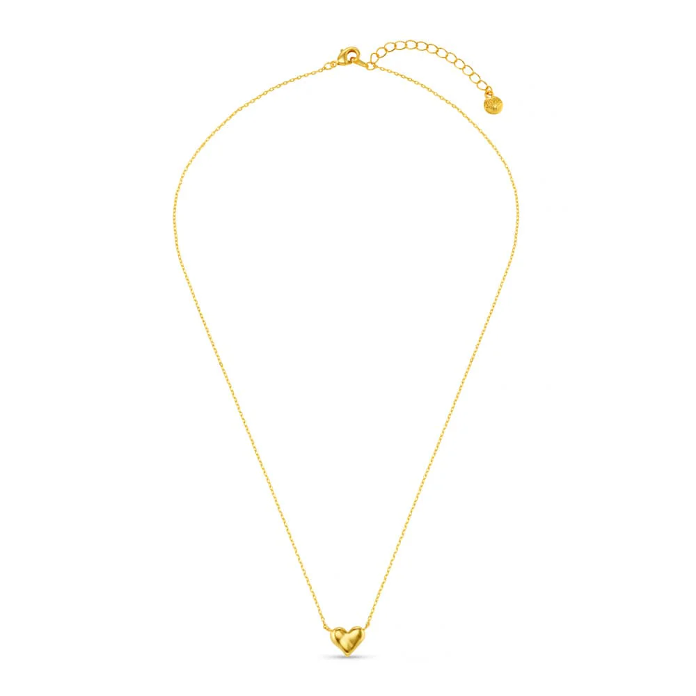 Molten Heart Stationed Necklace - Image 4