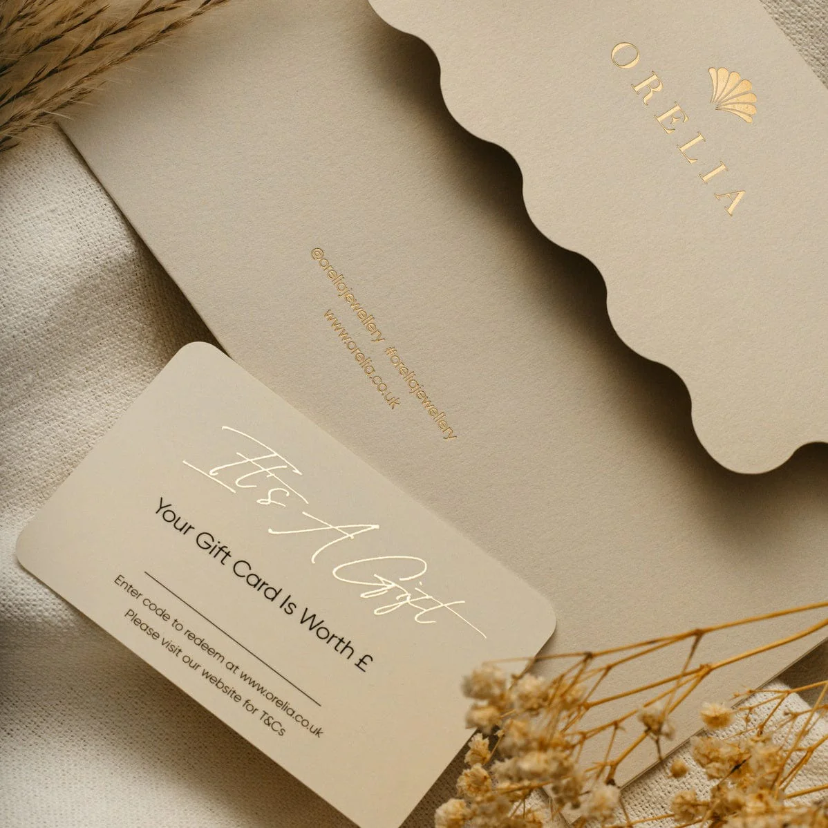 Orelia Physical Gift Card