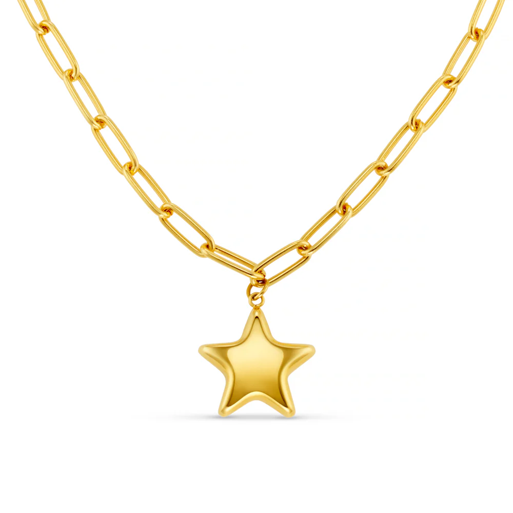 Statement Star Charm Necklace