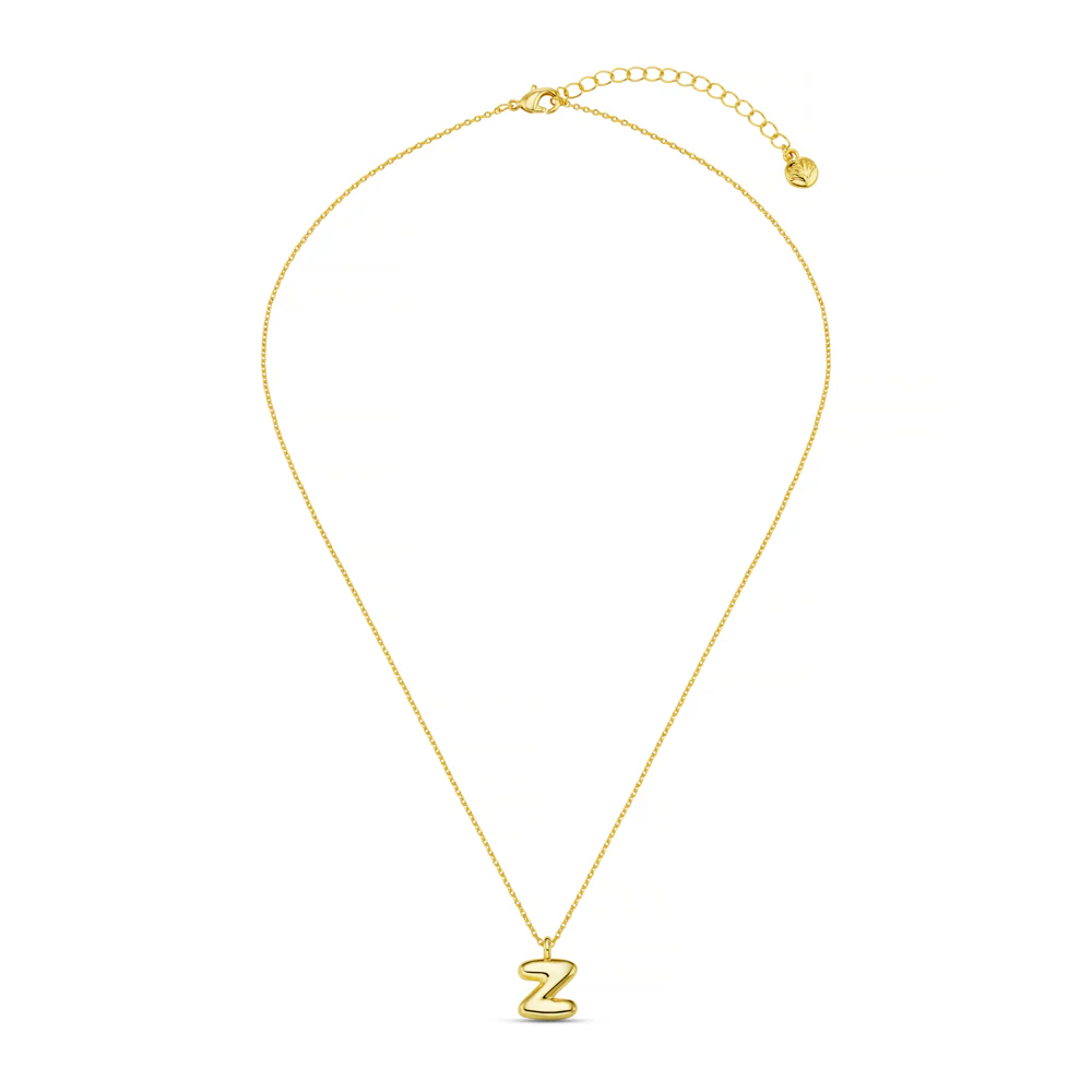 Z Bubble Initial Necklace - Image 3